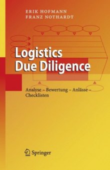 Logistics Due Diligence: Analyse - Bewertung - Anlässe - Checklisten