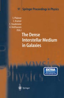 The Dense Interstellar Medium in Galaxies: Proceedings of the 4th Cologne-Bonn-Zermatt-Symposium “The Dense Interstellar Medium in Galaxies”, Zermatt, 22–26 September, 2003
