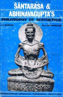 Santarasa and Abhinavagupta's philosophy of aesthetics