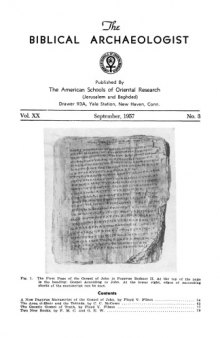The Biblical Archaeologist - Vol.20, N.3 