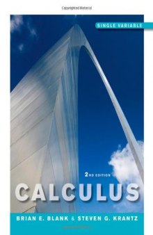 Calculus: Single Variable, 2nd Edition  