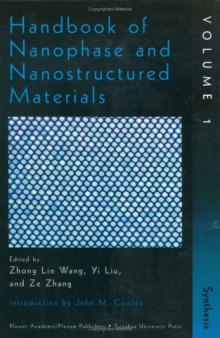 Handbook of Nanophase and Nanostructured Materials: Volume I: Synthesis, Volume II: Characterization, Volume III: Materials Systems and Applications ... Materials Systems and Applications II: BD 1