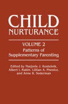 Patterns of Supplementary Parenting