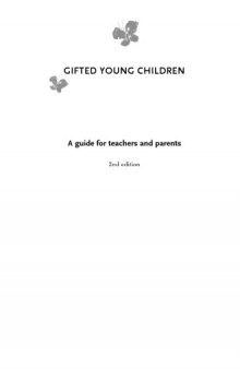 Gifted Young Children: A Guide for Teachers and Parents, 2nd Edition