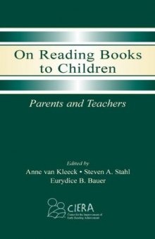 On Reading Books to Children: Parents and Teachers (Center for Improvement of Early Reading)