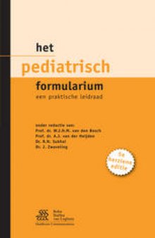 Het Pediatrisch Formularium: Een praktische leidraad