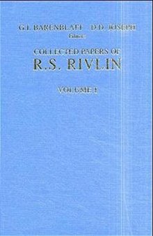 Collected Papers of R. S. Rivlin [Vol 1]