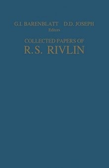 Collected Papers of R. S. Rivlin [Vol 2]