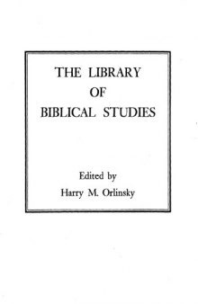Essays in Greco-Roman and Related Talmudic Literature (The Library of Biblical Studies)