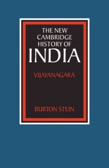 The New Cambridge History of India, Volume 1, Part 2: Vijayanagara