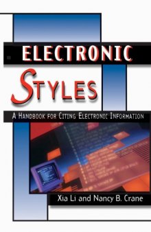 Electronic Styles: A Handbook for Citing Electronic Information, 2nd Edition