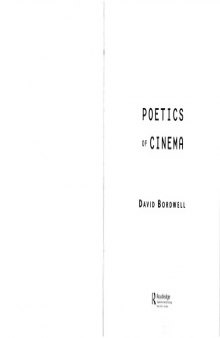 Poetics of Cinema