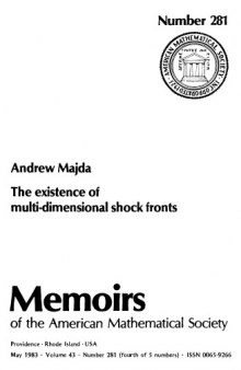 The existence of multi-dimensional shock fronts