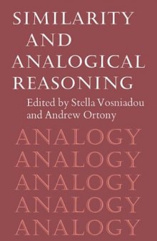 Similarity and Analogical Reasoning