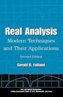 Real Analysis: Modern Techniques and Their Applications