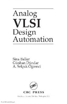 Analog VLSI Design Automation