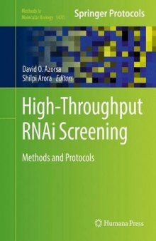 High-Throughput RNAi Screening: Methods and Protocols