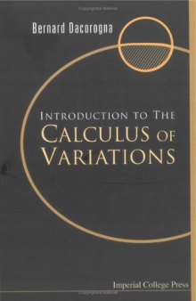 Introduction To The Calculus Of Variations