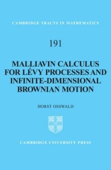 Malliavin Calculus for Levy Processes and Infinite-Dimensional Brownian Motion