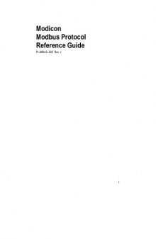 Modicon Modbus Protocol, Reference Guide