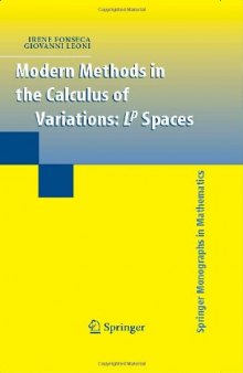 Modern methods in the calculus of variations: Lp spaces