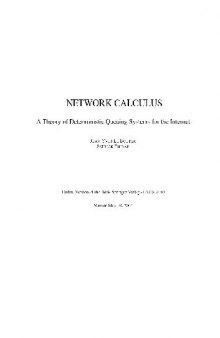 Network Calculus