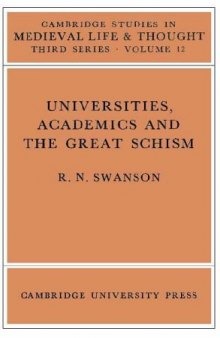 Universities, Academics and the Great Schism