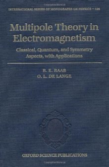 Multipole theory in electromagnetism: classical, quantum, and symmetry aspects, with applications