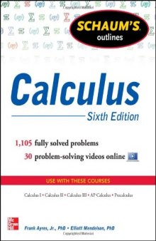 Schaum's Outline of Calculus