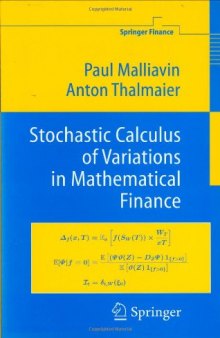 Stochastic Calculus of Variations in Mathematical Finance