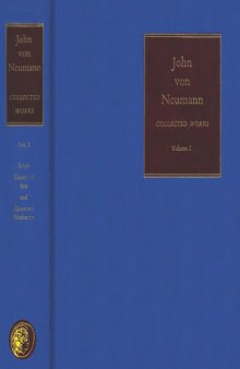 Collected works. Vol.1 Logic, Theory of Sets and Quantum Mechanics