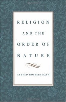 Religion and the Order of Nature (Cadbury Lectures)