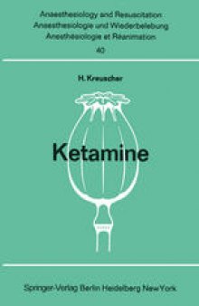 Ketamine: Bericht über das internationale Symposion am 23. und 24. Februar 1968 in Mainz