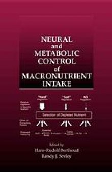 Neural and metabolic control of macronutrient intake