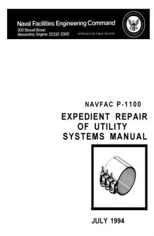 Expedient Repair of Utility Systems Manual NAVFAC P-1100 - US Navy