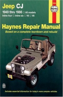 Jeep CJ  '49'86 (Haynes Repair Manual)
