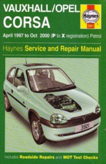 Vauxhall  Opel Corsa. Service and Repair Manual