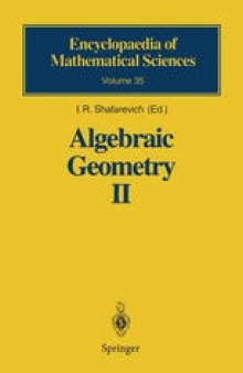 Algebraic Geometry II: Cohomology of Algebraic Varieties. Algebraic Surfaces