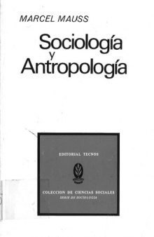 Sociología y antropología