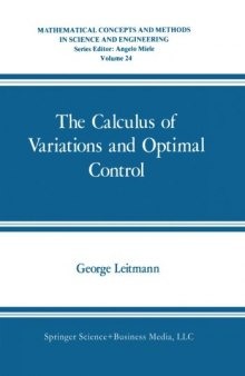 The Calculus of Variations and Optimal Control: An Introduction