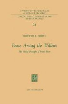 Peace Among the Willows: The Political Philosophy of Francis Bacon