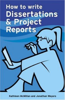 How to Write Dissertations & Project Reports (Smarter Study Guides)