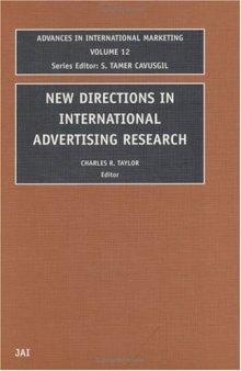 New Directions in International Advertising Research (Advances in International Marketing)