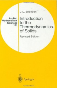 Introduction to the Thermodynamics of Solids