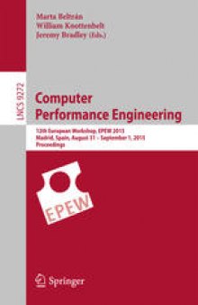 Computer Performance Engineering: 12th European Workshop, EPEW 2015, Madrid, Spain, August 31 - September 1, 2015, Proceedings