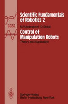 Control of Manipulation Robots: Theory and Application