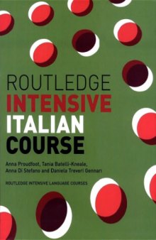 Routledge intensive Italian course