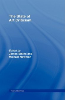 The State of Art Criticism (The Art Seminar)