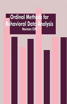 Ordinal methods for behavioral data analysis