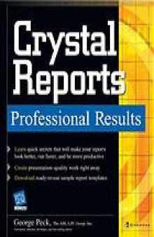 Crystal reports : professional reports